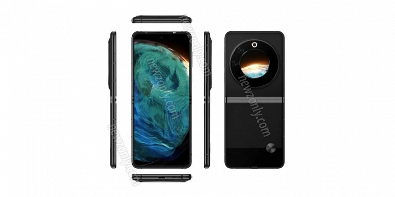 «Раскладушка» Tecno Phantom V Flip по оригинальности дизайна переплюнет Samsung Galaxy Z Flip5 и многие иные модели в сегменте