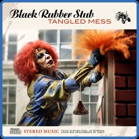 Black Rubber Stub  Tangled Mess 2023