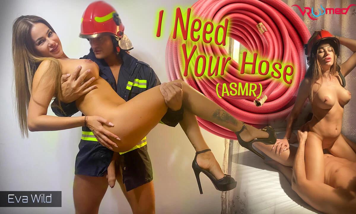 [VRoomed/SexLikeReal.com] Eva Wild - I Need Your Hose (ASMR) [2022-07-02, VR, ASMR, Blowjob, Cunnilingus, Silicone, Cowgirl, Reverse Cowgirl, Cum In Mouth, Brunette, Long Hair, Doggystyle, Hardcore, Missionary, Condom, English Speech, MILF, POV, Shaved Pussy, Tattoos, SideBySide, 3072p, SiteRip] [Oculus Rift / Vive]