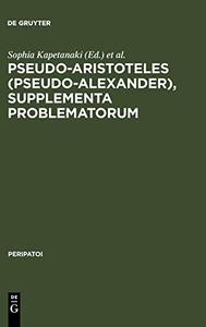 Pseudo–Aristoteles (Pseudo–Alexander), Supplementa Problematorum