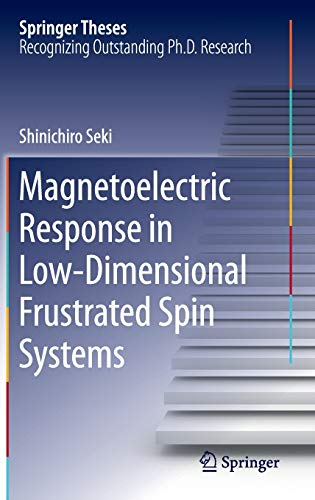 Magnetoelectric Response in Low–Dimensional Frustrated Spin Systems