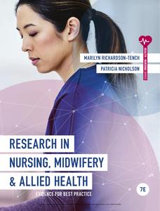 Research in Nursing, Midwifery and Allied Health  Evidence for Best Practice, 7th Edition
