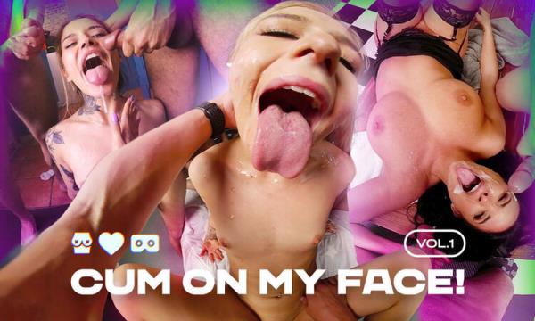 Vanessa Vega, Maddy May, Bella Rolland, Alison Avery, Payton Avery, Eva Nyx: "CUM ON MY FACE!" vol.1 - Facials Cumshots Compilation [UltraHD/4K 2900p] 2023