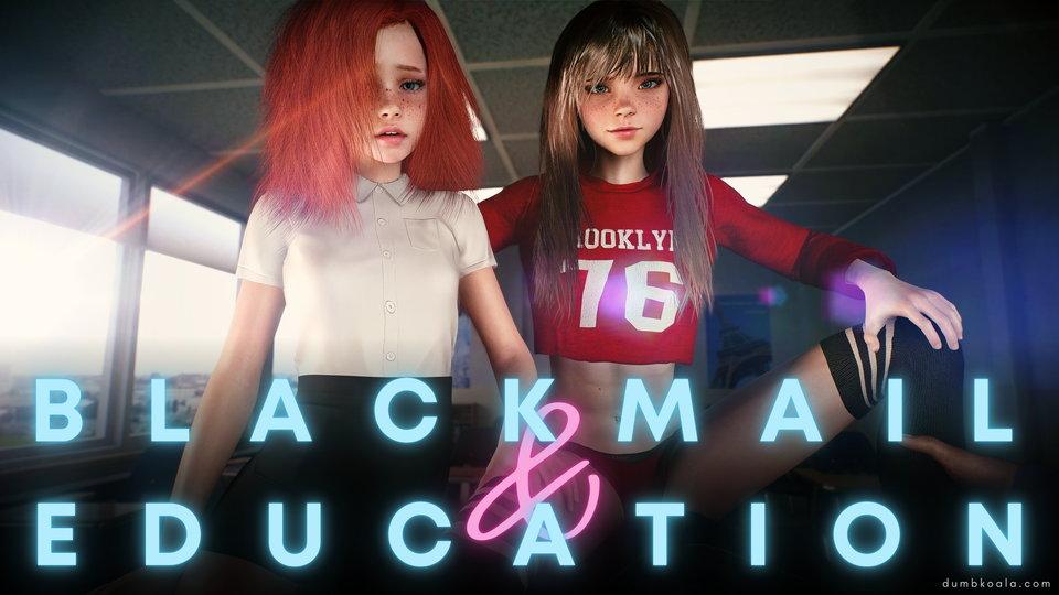 Blackmail and Education [1.0] (Dumb Koala) [uncen] [2023, ADV, Animation, 3DCG, Kinetic Novel, Lesbian, Masturbation, Creampie, Group Sex, Teen, Oral Sex, Sex Toys] [eng]