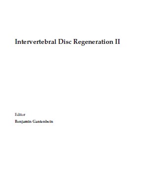 Intervertebral Disc Regeneration II