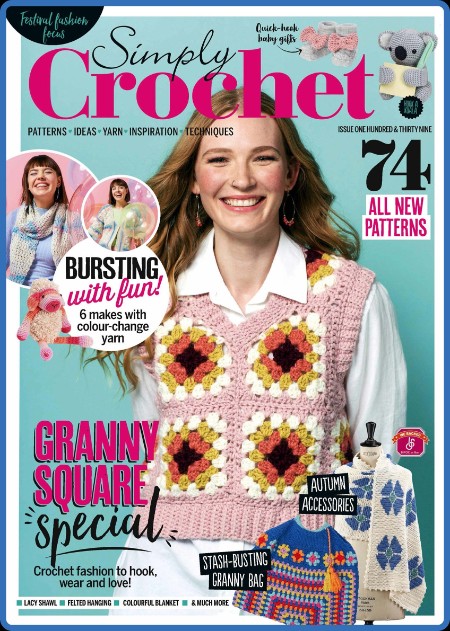 Simply Crochet - Issue 139 - August 2023 2e44b692ef276511f59724f695df8537