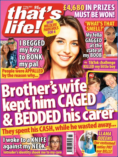 that's life! UK - Issue 33 - 17 August 2023 C7db8b2c05a1a05418a04bf1f9570a94