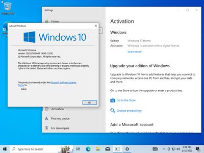 Windows 10 22H2 Build 19045.3324 AIO 16in1 With Office 2021 Pro Plus Multilingual Preactivated August 2023 (x64) 