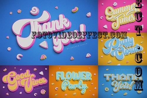 Double 3D Text Effects - 35804291
