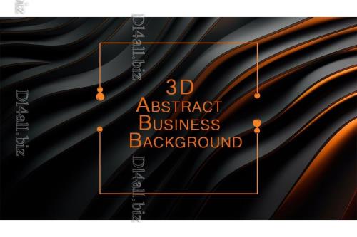 3D Abstract Business Background
