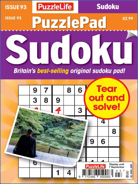 PuzzleLife PuzzlePad Sudoku - Issue 93 - 14 August 2023 D33a5ca7dced915475b36c3af82585b6