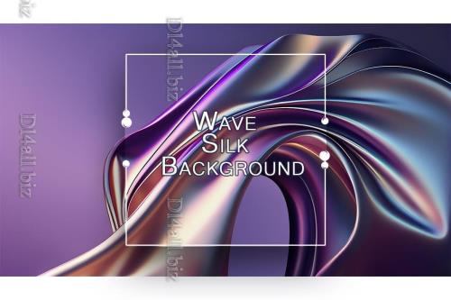 Wave Silk Background