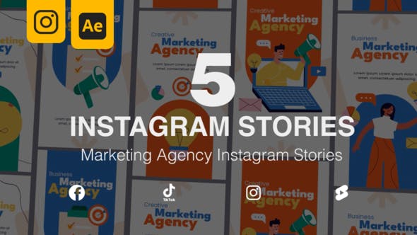 Videohive - Marketing Agency Instagram Stories 47252916