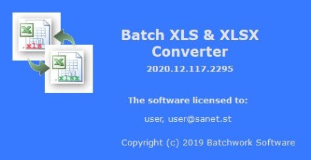 Batch XLS and XLSX Converter 2023.15.810.2545