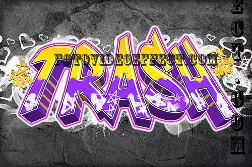 Graffiti Text Effect - PR2VANX