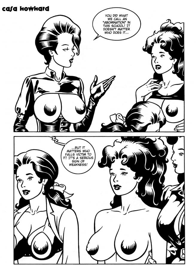 Casa Howhard Sizzle #42 by Roberto Baldazzini Porn Comics