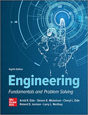 Engineering Fundamentals and Problem Solving, 8th Edition (True PDF)