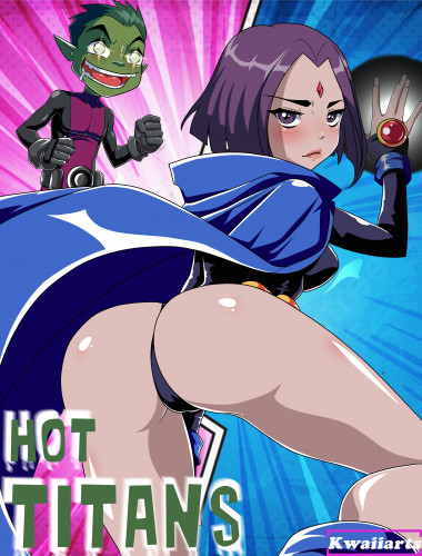Kwaiiarts - Hot Titans Porn Comic