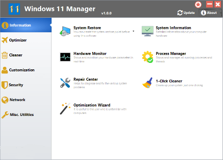Yamicsoft Windows 11 Manager 1.3.0 (x64) Multilingual