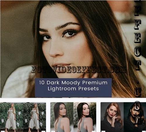 10 Dark Moody Premium Lightroom Presets - 8Z7VFW3