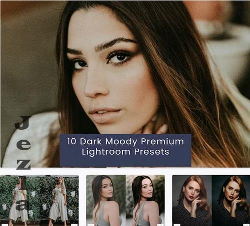 10 Dark Moody Premium Lightroom Presets - 8Z7VFW3