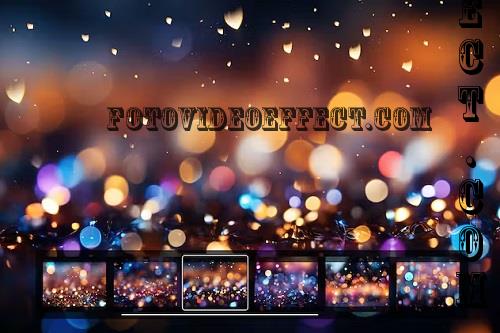 7 Colorful Bokeh Light Backgrounds - SVAHLYU