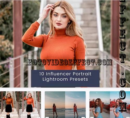 10 Influencer Portrait Lightroom Presets - FSZTA8L