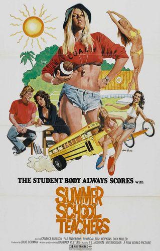 Summer School Teachers / Горе-учителя (Barbara Peeters, New World Pictures) [1974 г., Erotic, Thriller, DVDRip]