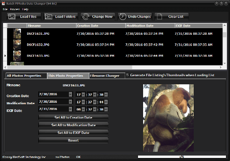 Batch MMedia Date Changer 2.12