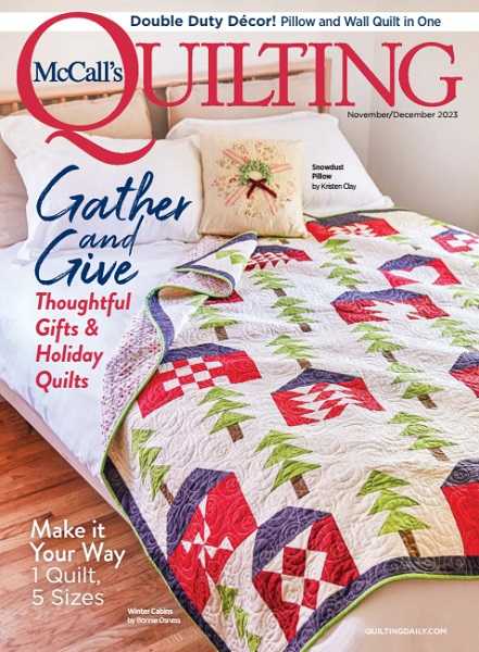 McCall’s Quilting №6 November/December 2023