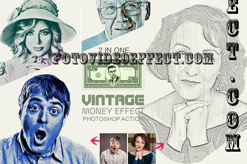 Vintage Money Effect - 7021846