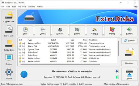 ExtraDisks Home 23.8.1 Multilingual