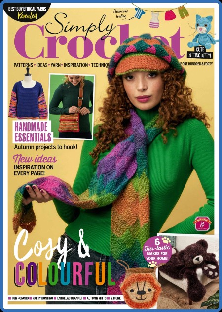 Simply Crochet - Issue 140 - August 2023 05244c1181692997f6a6240ae6428d56