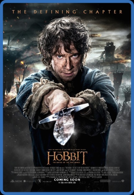 The Hobbit The Battle of The Five Armies 2014 DISC1 EXTENDED 1080p 3D BluRay Half-...