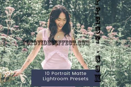 10 Portrait Matte Lightroom Presets - R9WPUT9