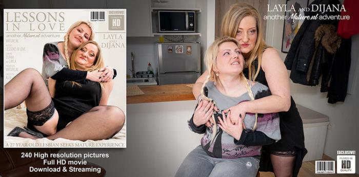 Dijana (27), Layla (45): 27 year old Dijana needs lesbian experience from matue Layla (HD 1064p) - Mature.nl - [2023]