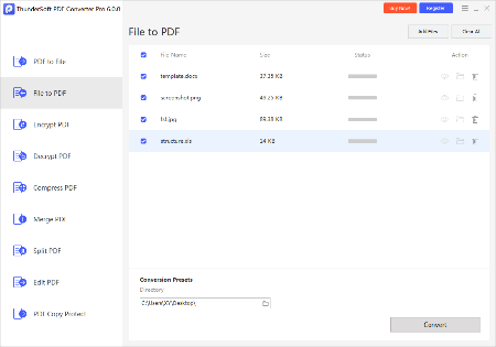 ThunderSoft PDF Converter Pro 6.2.0