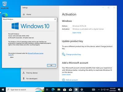 Windows 10 22H2 build 19045.3393 AIO 16in1 With Office 2021 Pro Plus Multilingual Preactivated (x64) 