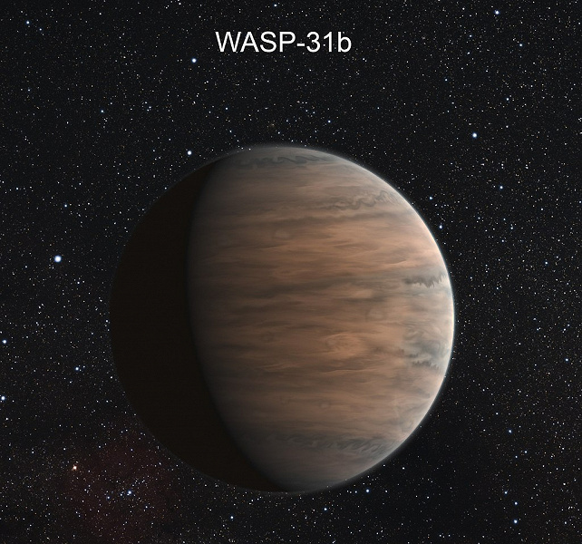 Астрономы вскрыли молекулу-«термометр» на экзопланете WASP-31b