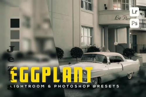 6 Eggplant Lightroom and Photoshop Presets - KKAX2G2