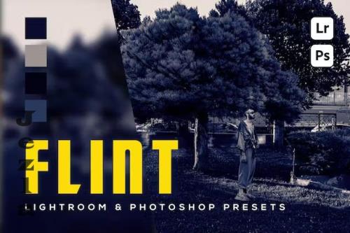 6 Flint Lightroom and Photoshop Presets - FWZKZ49