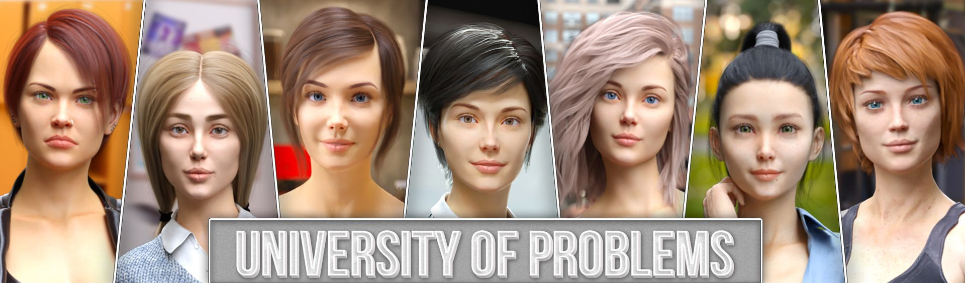 University of Problems [v1.3.0 Extended] (DreamNow) [uncen] [ADV, 3DCG, Male Protagonist, Anal, BDSM, Bondage, BlowJob, Corruption, Creampie, DP, Exhibitionism, Female Domination, FootJob, Foot Fetish, Groping, Treesome, Lesbian, Male Domination, Masturbation, MILF, Oral sex, Sex Toy, Stripping, Teasing, Vaginal Sex] [Windows] [eng]