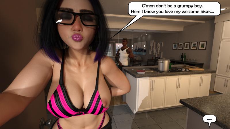Breaks - Father's Wishes 5 3D Porn Comic