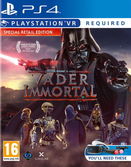 صورة للعبة [PS VR+PS Move] Vader Immortal: A Star Wars VR Series Episode I, II, III