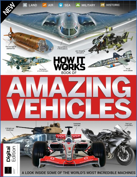 How It Works Book of Amazing Vehicles - 11th Edition - 31 August 2023