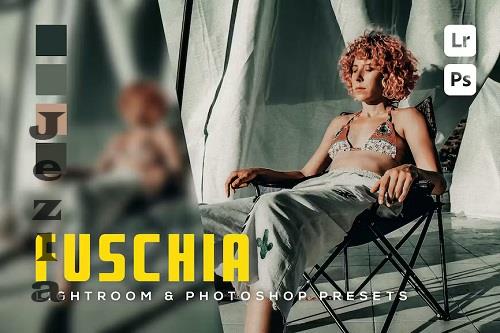 6 Fuschia Lightroom and Photoshop Presets - V6UWFPF