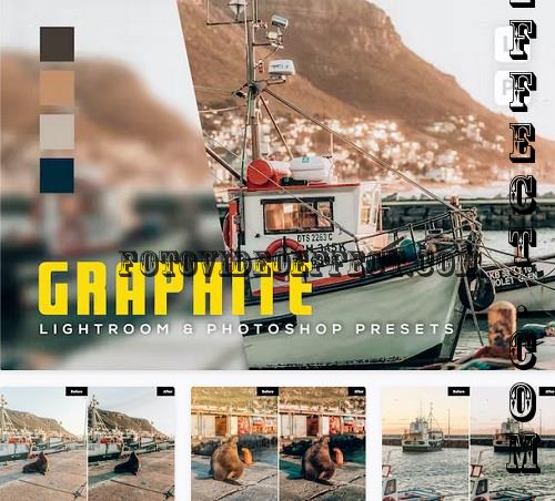 6 Graphite Lightroom and Photoshop Presets - NXAKETW