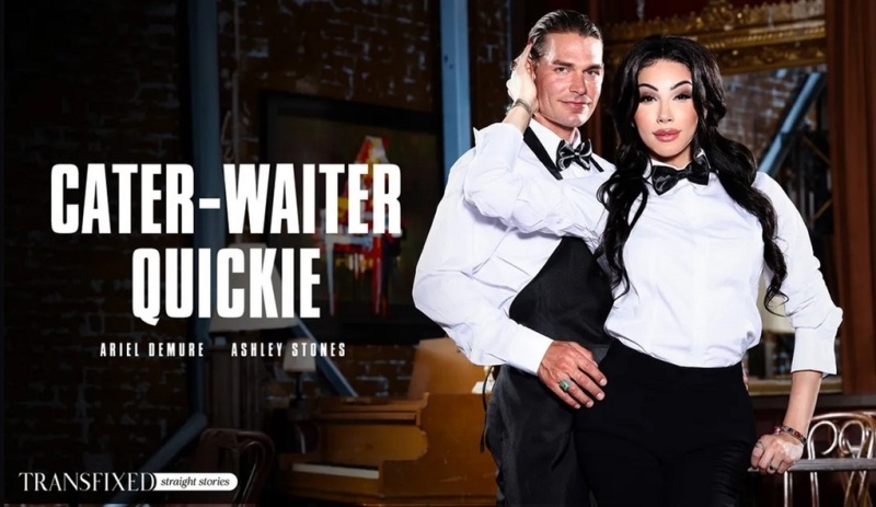 Ariel Demure- Cater-Waiter Quickie  - [1.45 GB]
