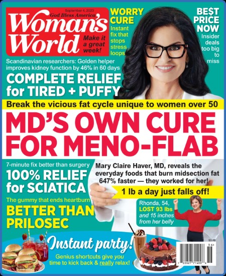 Woman's World USA - September 4, 2023 93df335339bc56338766b533d77ed442