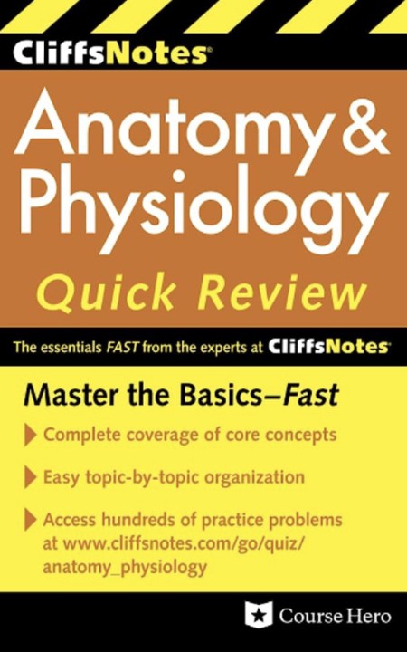 CliffsNotes Anatomy and Physiology Quick Review 84734126c2f69f58eaac8084130b064e